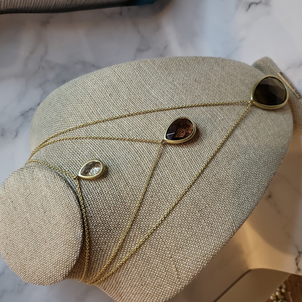 Chloe + Isabel Minaret Three-Row Convertible Necklace